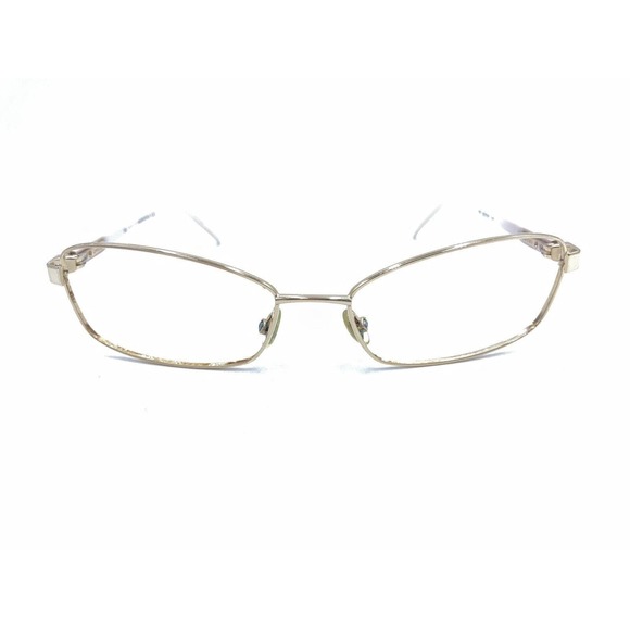 Gucci GG 2741 23Y Gold White Eyeglasses Frames 54-16 135 Italy Designer Women - Picture 6 of 12